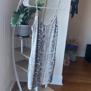 Snake Mini Dress ~ Windsor